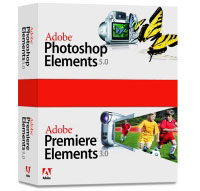 Adobe Photoshop Elements 5.0 + Premiere Elements 3.0. CD Set. Win (EN) (29180187)